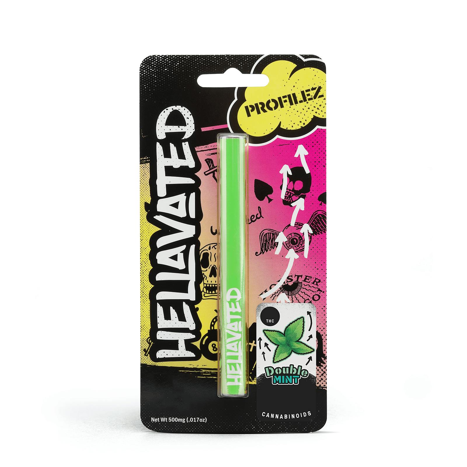 Hellavated Disposable Cartridge .5g Double Mint